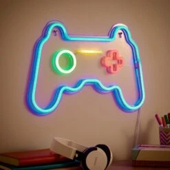 Game Controller Neon Sign -Dunelm 30901681 alt01