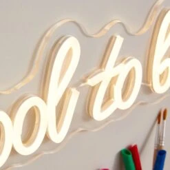 Cool To Be Kind Neon Sign 9 Cool To Be Kind Neon Sign -Dunelm 30901684 alt02