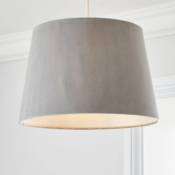 Clara Velvet Tapered Lamp Shade 20 Clara Velvet Tapered Lamp Shade - Image 18