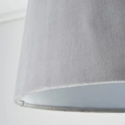 Clara Velvet Tapered Lamp Shade 41 Clara Velvet Tapered Lamp Shade -Dunelm 30904422 alt02