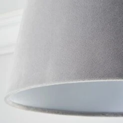 Clara Velvet Tapered Lamp Shade 36 Clara Velvet Tapered Lamp Shade -Dunelm 30904423 alt02