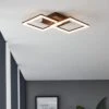 EGLO Paranday-Z Diamonds Medium Flush Ceiling Light 2 EGLO Paranday-Z Diamonds Medium Flush Ceiling Light -Dunelm 30907002