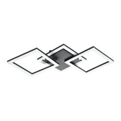 EGLO Paranday-Z Diamonds Large Flush Ceiling Light -Dunelm 30907003 alt01