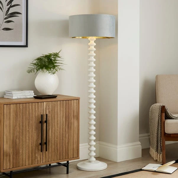 Ari Velvet Drum Lamp Shade 18 Ari Velvet Drum Lamp Shade - Image 16