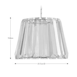 Martha Easy Fit Pendant Shade -Dunelm 30921567 alt08