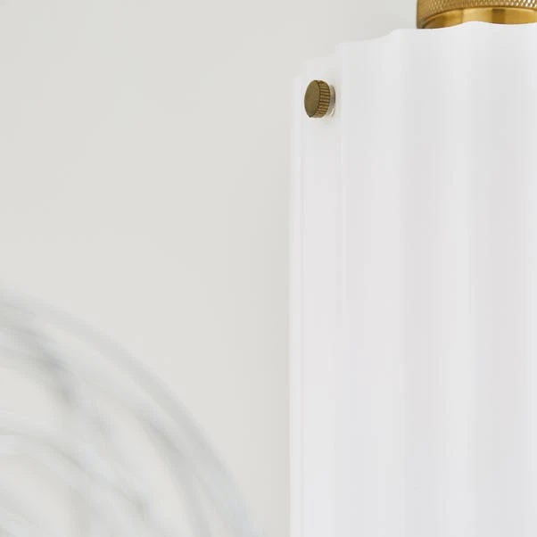 Fluted Ribbed Easy Fit Pendant Shade 5 Fluted Ribbed Easy Fit Pendant Shade - Image 3