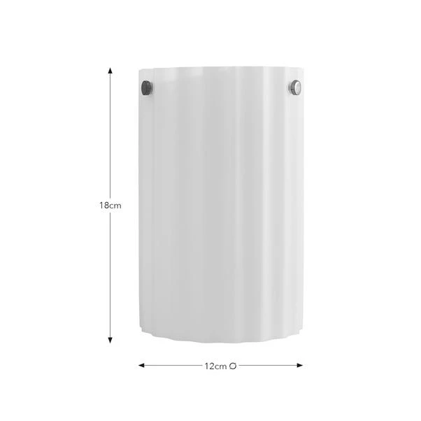 Fluted Ribbed Easy Fit Pendant Shade 6 Fluted Ribbed Easy Fit Pendant Shade - Image 4