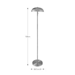 Lucille 2 Light Floor Lamp 13 Lucille 2 Light Floor Lamp -Dunelm 30921575 alt08