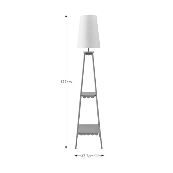 Remi Shelved Tripod Floor Lamp 8 Remi Shelved Tripod Floor Lamp - Image 6