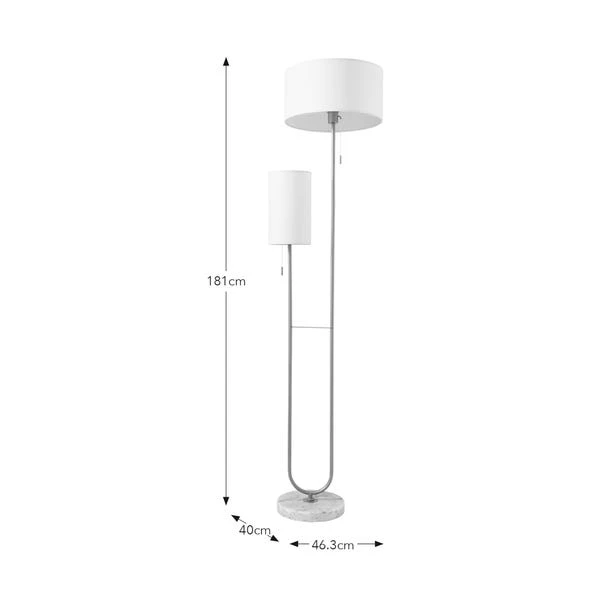 Sadie 2 Light Floor Lamp 8 Sadie 2 Light Floor Lamp - Image 6