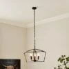 Orlando Industrial 3 Light Adjustable Pendant Light 2 Orlando Industrial 3 Light Adjustable Pendant Light -Dunelm 30921618