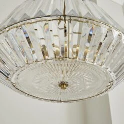 Hurley 3 Light Adjustable Diamond Pendant Light 10 Hurley 3 Light Adjustable Diamond Pendant Light -Dunelm 30921629 alt02