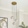 Aurora 3 Light LED Cluster Ceiling Light 1 Aurora 3 Light LED Cluster Ceiling Light -Dunelm 30921630