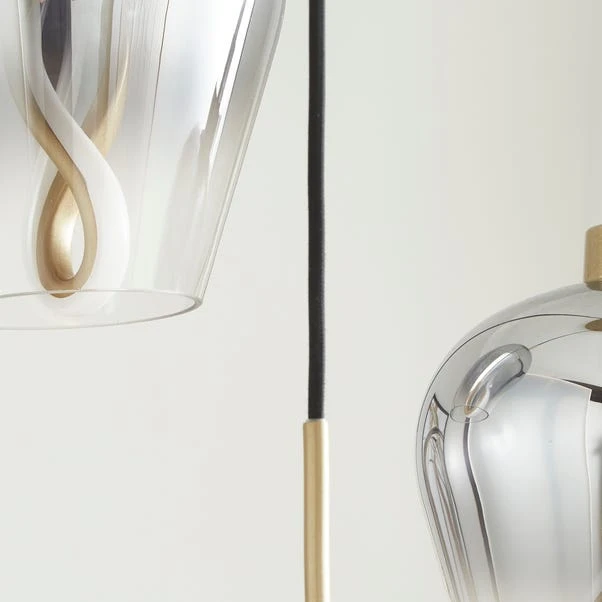 Aurora 3 Light LED Cluster Ceiling Light 5 Aurora 3 Light LED Cluster Ceiling Light - Image 3