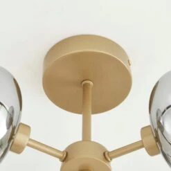 Aurora 3 Light Semi Flush LED Ceiling Light -Dunelm 30921631 alt03