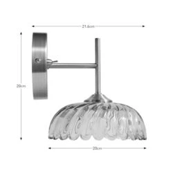Lucille Wall Light -Dunelm 30921636 alt08