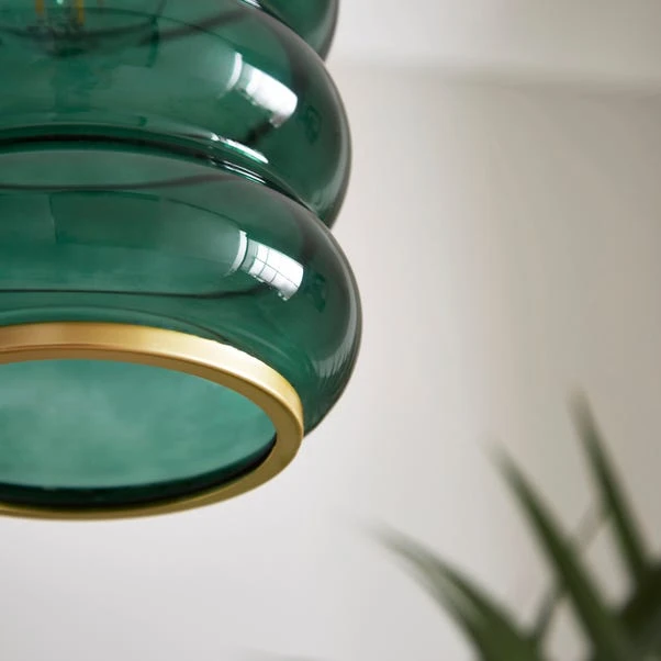 Nico Ribbed Easy Fit Pendant Shade 9 Nico Ribbed Easy Fit Pendant Shade - Image 7