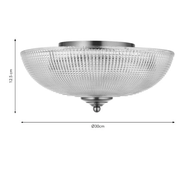 Amesbury 2 Light Flush Ceiling Light 8 Amesbury 2 Light Flush Ceiling Light - Image 6