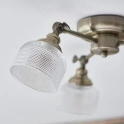 Amesbury Industrial 3 Light Semi Flush Ceiling Light 10 Amesbury Industrial 3 Light Semi Flush Ceiling Light -Dunelm 30921661 alt02