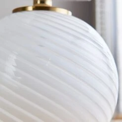 Candy Stripe Ribbed Glass Table Lamp 11 Candy Stripe Ribbed Glass Table Lamp -Dunelm 30921676 alt03