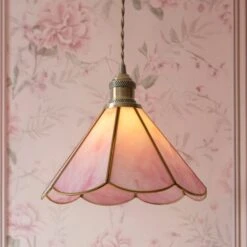 Colette Mid Century Adjustable Pendant Light -Dunelm 30921678