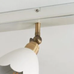 Remi Scalloped 4 Light Adjustable Spotlight Bar -Dunelm 30921698 alt02