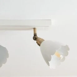 Remi Scalloped 4 Light Adjustable Spotlight Bar -Dunelm 30921698 alt03