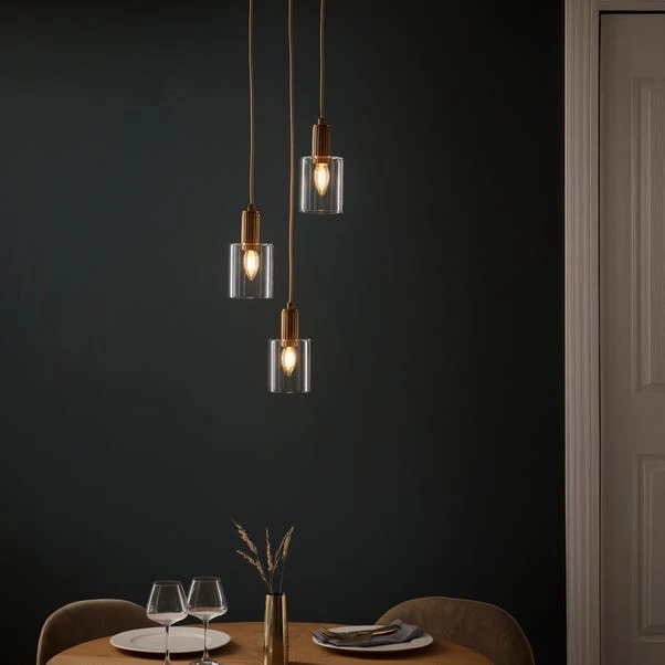 Fara Industrial 3 Light Adjustable Cluster Ceiling Light 4 Fara Industrial 3 Light Adjustable Cluster Ceiling Light - Image 2