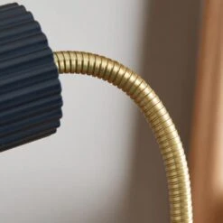 Georgi Industrial Ribbed Adjustable Clip On Table Lamp -Dunelm 30921705 alt03