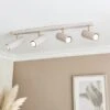 Georgi Industrial Adjustable Ribbed 4 Light Spotlight Bar 1 Georgi Industrial Adjustable Ribbed 4 Light Spotlight Bar -Dunelm 30921708