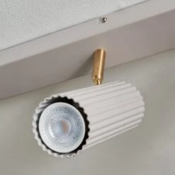 Georgi Industrial Adjustable Ribbed 4 Light Spotlight Bar -Dunelm 30921708 alt03