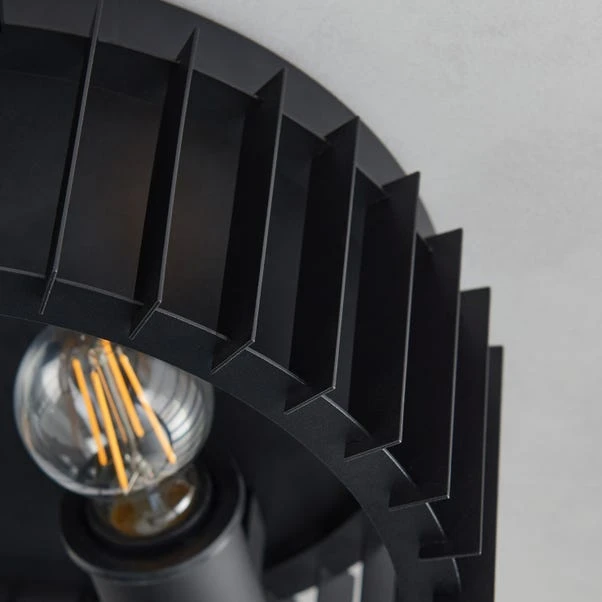 Reno Industrial Outdoor 2 Light Flush Ceiling Light 6 Reno Industrial Outdoor 2 Light Flush Ceiling Light - Image 4