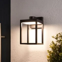 Cube Industrial LED Outdoor Wall Light