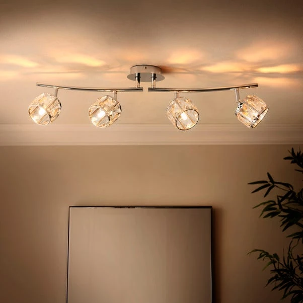 Kleio Modern 4 Light Adjustable Spotlight Bar 4 Kleio Modern 4 Light Adjustable Spotlight Bar - Image 2