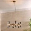 Marbella Art Deco 6 Light Adjustable Ceiling Light -Dunelm 30921748
