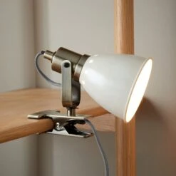 Miley Industrial Plug In Adjustable Clip On Desk Light 18 Miley Industrial Plug In Adjustable Clip On Desk Light -Dunelm 30921752 alt02