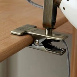Miley Industrial Plug In Adjustable Clip On Desk Light 19 Miley Industrial Plug In Adjustable Clip On Desk Light -Dunelm 30921752 alt03