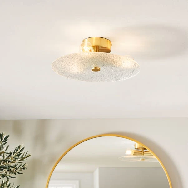 Circlet 3 Light Flush Bathroom Ceiling Light 8 Circlet 3 Light Flush Bathroom Ceiling Light - Image 6