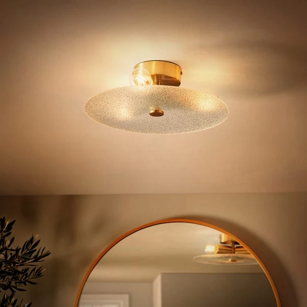 Circlet 3 Light Flush Bathroom Ceiling Light 9 Circlet 3 Light Flush Bathroom Ceiling Light - Image 7