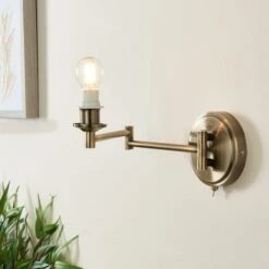 Preston Industrial Wall Light Fitting 23 Preston Industrial Wall Light Fitting -Dunelm 30921766
