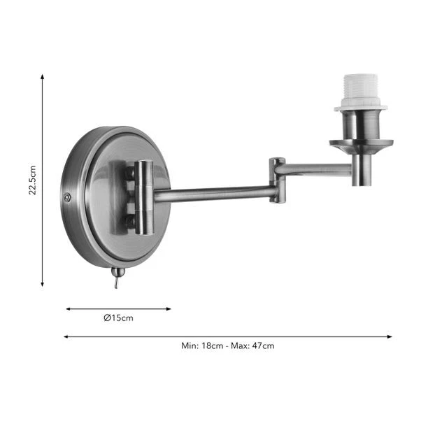 Preston Industrial Wall Light Fitting 16 Preston Industrial Wall Light Fitting - Image 14