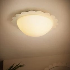 Remi Bathroom Flush Ceiling Light 13 Remi Bathroom Flush Ceiling Light -Dunelm 30921769 alt01