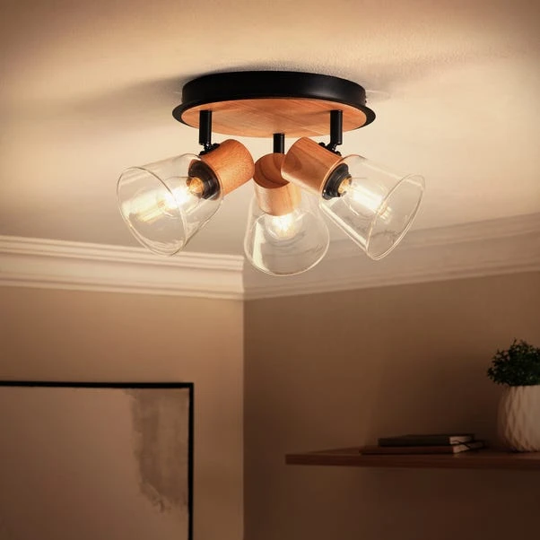 Zoya Industrial 3 Light Adjustable Spotlight 4 Zoya Industrial 3 Light Adjustable Spotlight - Image 2