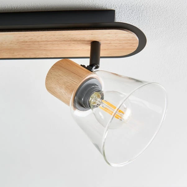 Zoya Industrial 4 Light Adjustable Spotlight Bar 4 Zoya Industrial 4 Light Adjustable Spotlight Bar - Image 2