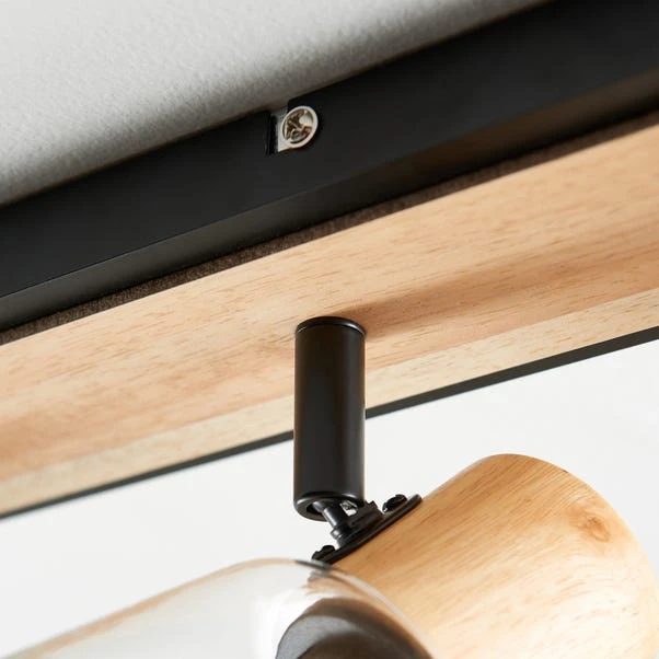 Zoya Industrial 4 Light Adjustable Spotlight Bar 5 Zoya Industrial 4 Light Adjustable Spotlight Bar - Image 3