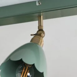 Remi Scalloped 4 Light Adjustable Spotlight Bar -Dunelm 30921797 alt02