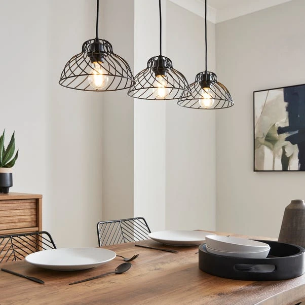 Austin Industrial 3 Light Diner Ceiling Light 3 Austin Industrial 3 Light Diner Ceiling Light