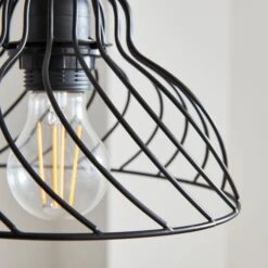 Austin Industrial 3 Light Diner Ceiling Light 9 Austin Industrial 3 Light Diner Ceiling Light -Dunelm 30922900 alt02