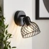 Austin Industrial Adjustable Mushroom Wall Light 2 Austin Industrial Adjustable Mushroom Wall Light -Dunelm 30922901