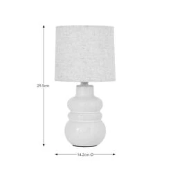 Bea Reactive Glaze Table Lamp 25 Bea Reactive Glaze Table Lamp -Dunelm 30922912 alt08